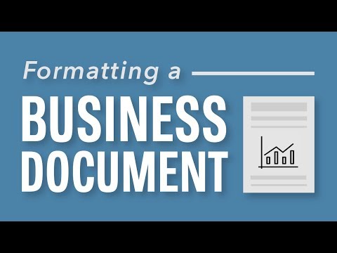 2nd YouTube video about what are some of the benefits of using formal business documents