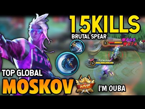 MOSKOV BEST BUILD 2022 | TOP GLOBAL MOSKOV GAMEPLAY | MOBILE LEGENDS ✓