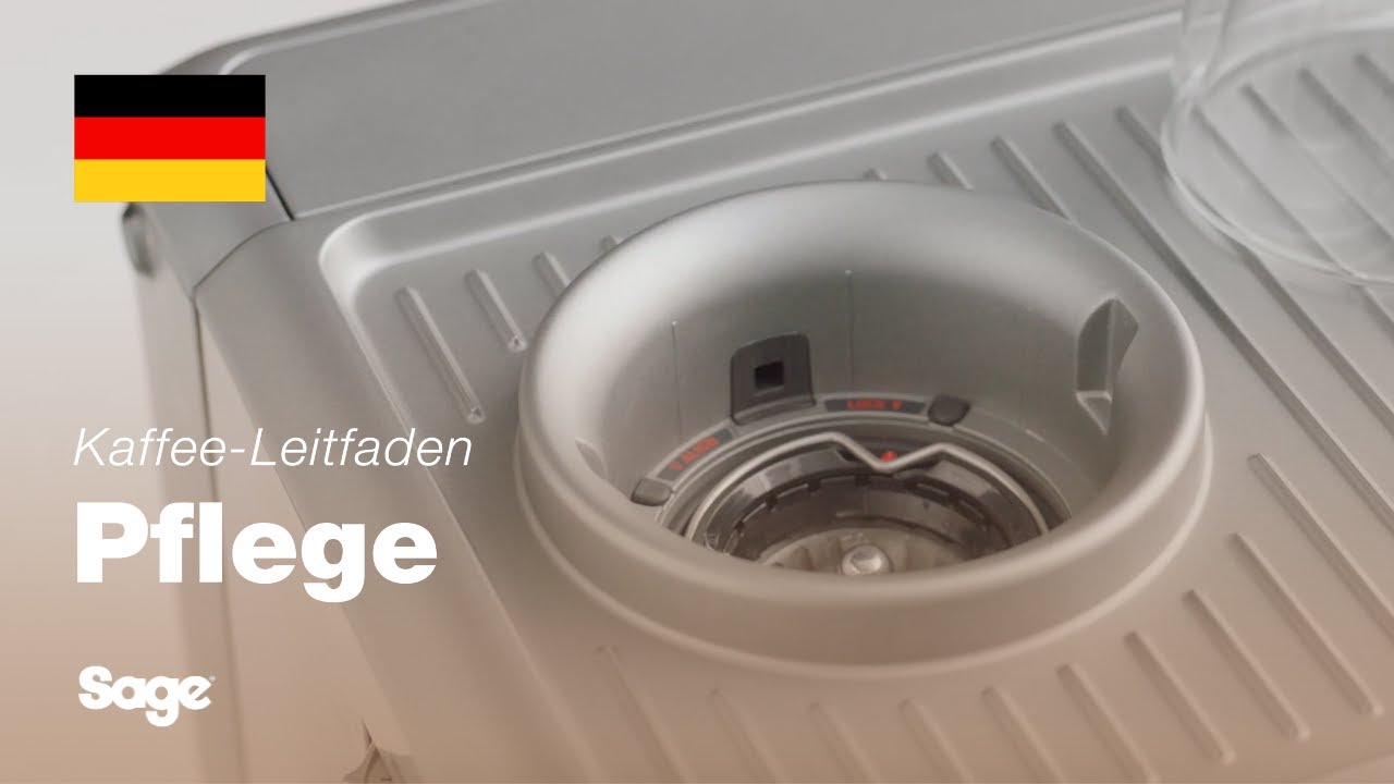 Reinigung der Mahlkegel