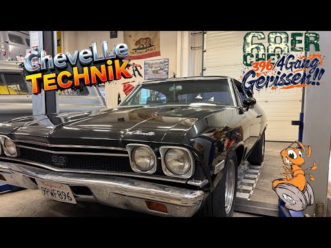 1968 Chevelle 396 4 Gang gerissen QA1 Fahrwerk Big Block V8 Holley Sniper Einspritzer Musclecar