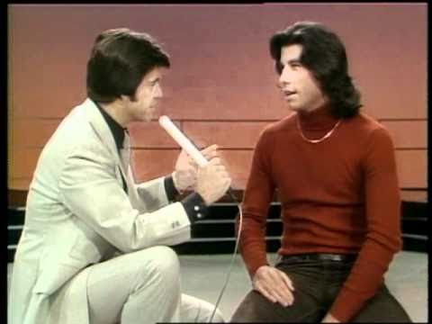 Dick Clark Interviews John Travolta - American Bandstand 1976