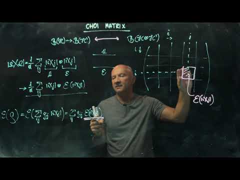 IQIS Lecture 7.11 — Choi matrix