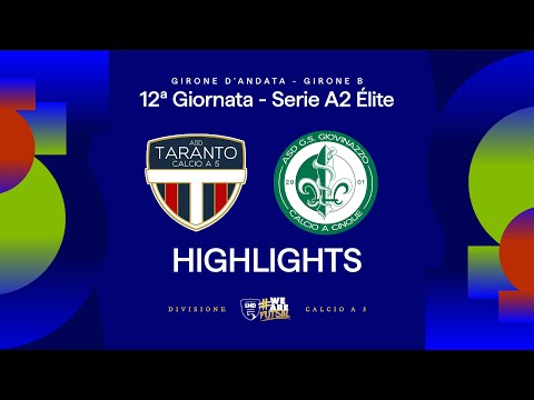 New Taranto-Defener Giovinazzo 3-4 | Goals and highlights | Matchday 12 | Serie A2 Elite 2025/202...