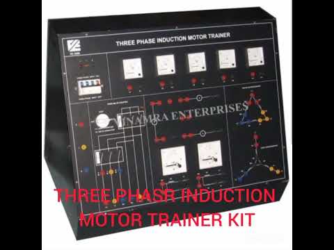Three Phase Induction Motor Trainer Kit