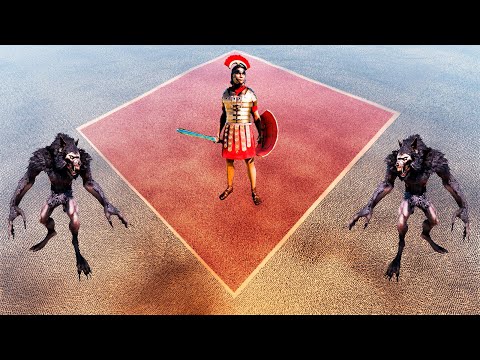 300.000 ROMAN GENERAL vs 300.000 WEREWOLF | Ultimate Epic Battle Simulator 2