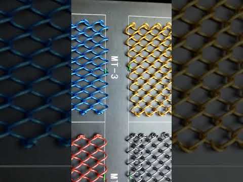Ss304 designer steel wire mesh shades, material grade: ss 30...