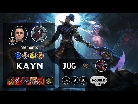 Kayn Jungle vs Shaco - EUW Challenger Patch 10.5