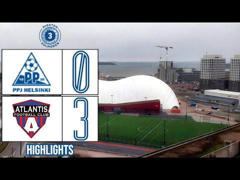 PPJ/Ruoholahti vs Atlantis FC/PM | 0-3 | Miesten Kolmonen