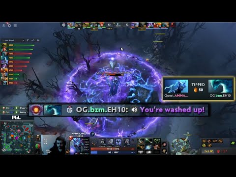 AMMAR tips & bzm drops "You're washed up" voice line 💀💀