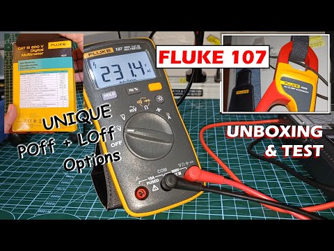 [ENG SUB] Fluke 107 Digital Multimeter- Unboxing and Test