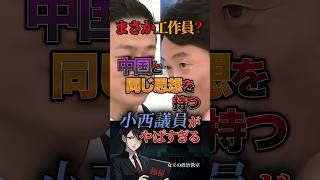 【まさか工作員❓】中国と同じ思想を持つ小西議員がやばすぎる #政治 #日本 #中国 #中国人 #政治家