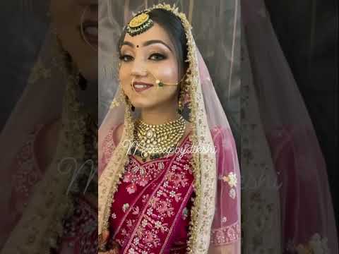 Beautiful bride navpreet ♥️♥️♥️ #affordablemakeup #bridalmakeup #bridalmehndi #brides #fashionstyle