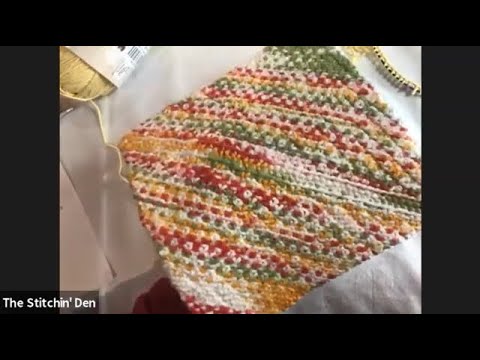 Simple Knitted Pot Holder