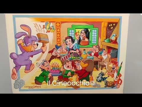 La mostra 'Luciano Gatto - Oltre 60 anni di fumetto umoristico italiano' (Spazio WOW, Milano 2023)