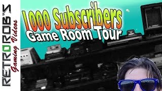 1000 Subscriber Game Room Tour!