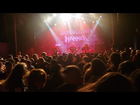 DEMOLITION HAMMER - Skull Fracturing Nightmare (LIVE at Irving Plaza, NYC) 03/19/2022