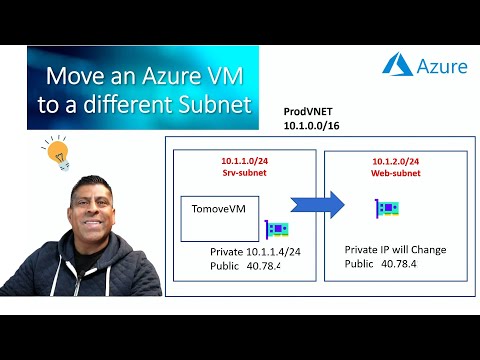 Easily move an Azure VM to another subnet | Full Tutorial