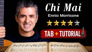 Chi Mai by Ennio Morricone | Fingerstyle Guitar Tutorial + Sheet & Tab