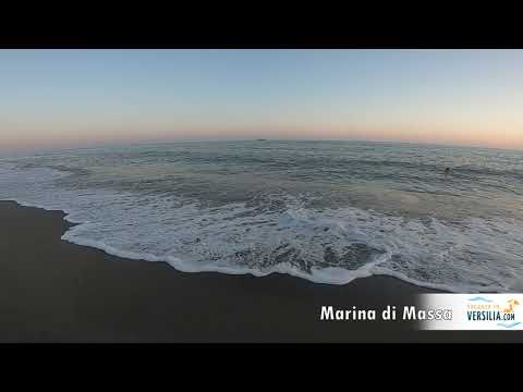 The Sea and the Beach of Marina di Massa - Tuscany