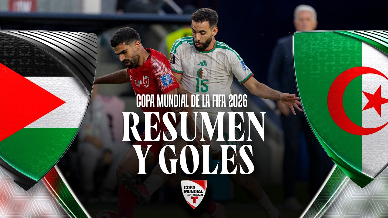 Resumen Jordania vs Argelia