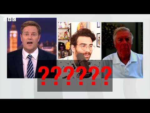 Hasanabi Reacts to Bizarrely Red BBC Correspondent | HasanHUH