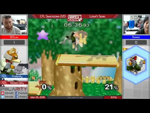 CFL Smackdown 220 Melee - Lad (Fox) vs Harriet (Fox) - Losers Semis