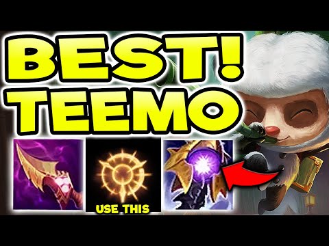 TEEMO TOP IS NOW UNSTOPPABLE IN SEASON 12 (STRONG) - S12 TEEMO TOP GAMEPLAY (Season 12 Teemo Guide)