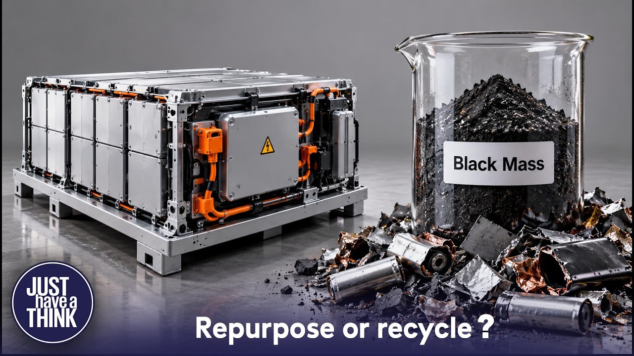 Just Have a Think video on second-life EV batteries