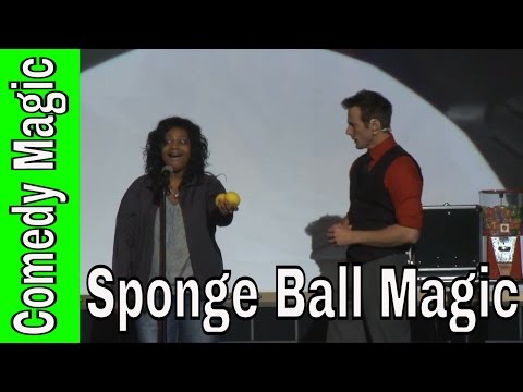Quick Sponge Ball Magic Routine On Stage