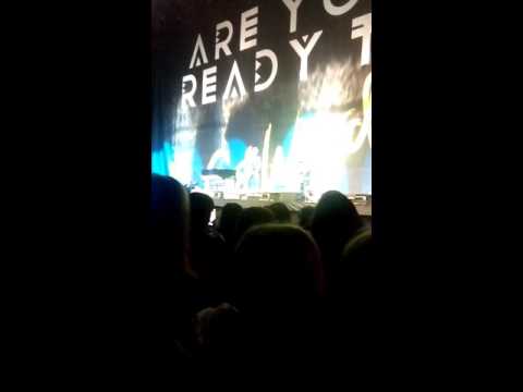 Nathan Sykes new song live at Little Mix Get Weird Tour.