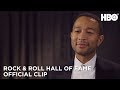 Rock and Roll Hall of Fame John Legend Interview (2015 Clip) | HBO
