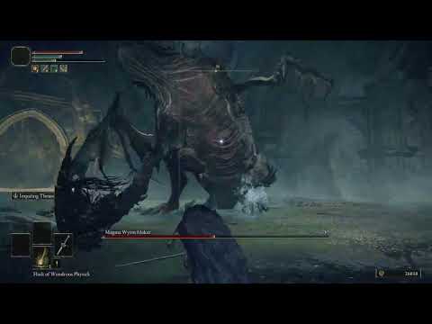 Level 1 Magma Wyrm Makar | RL1 No upgrades/ashes/auxiliary/skills/summons - Elden Ring