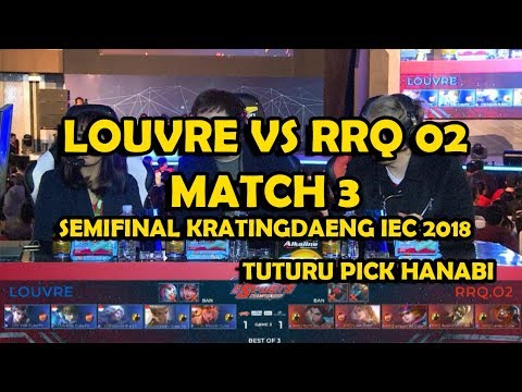 SEMIFINAL KRATINGDAENG IEC 2018 - LOUVRE VS RRQ 02 MATCH 3