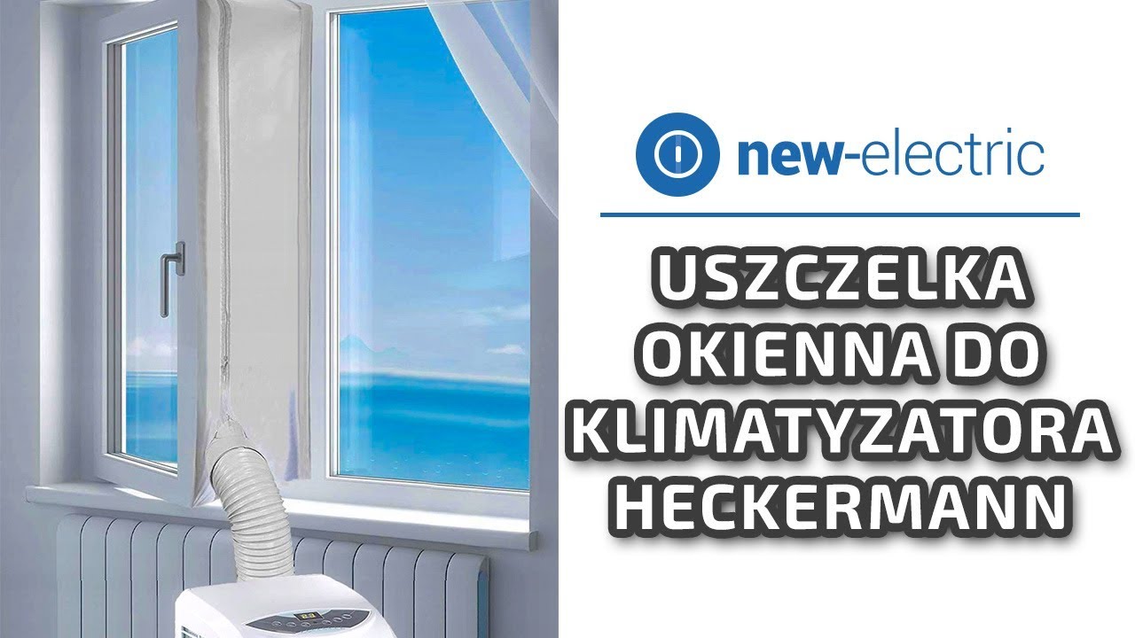 Jak zamontować uszczelkę okienną dla przenośnych klimatyzatorów - Zrób to sam!