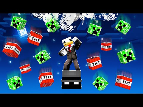 SOPRAVVIVO SOPRA UN SOLO BLOCCO DELLO YOUTUBER MISTERIOSO - Minecraft ITA