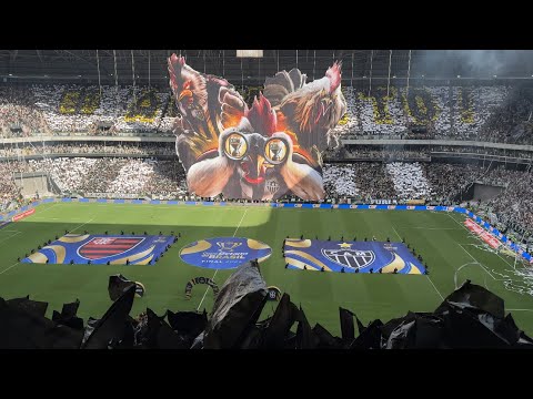 A MAIOR FESTA DA ARENA | ENTRADA DO TIME EM CAMPO | ATLÉTICO x FLAMENGO | COPA DO BRASIL (FINAL)