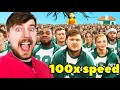 MrBeast Squid Game But It S 100x Speed