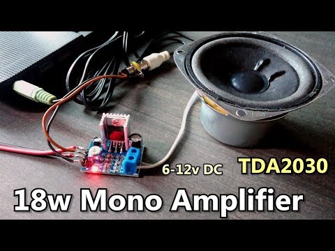 TDA2030A 18W AUDIO POWER AMPLIFIER-TO-220B