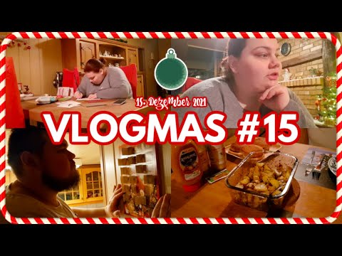 VLOG 🎥 ⎮ Handgeschriebene WEIHNACHTSKARTEN 😍 ⎮ Männergrippe 😂 ⎮ VLOGMAS #15 🎄 ⎮ Our Jaily Life