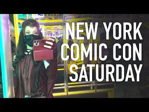 NYCC SATURDAY WALKING TOUR - New York Comic Con 2022 Cosplay 🔥🔥🔥
