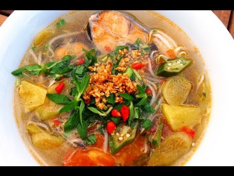 Canh Chua Cá - Vietnamese Sweet &amp; Sour Fish Soup