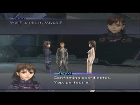Xenosaga III HD Cutscene 004 - Infiltrating the U.M.N. (S-Line Division) - JAPANESE - SWIMSUIT MODE