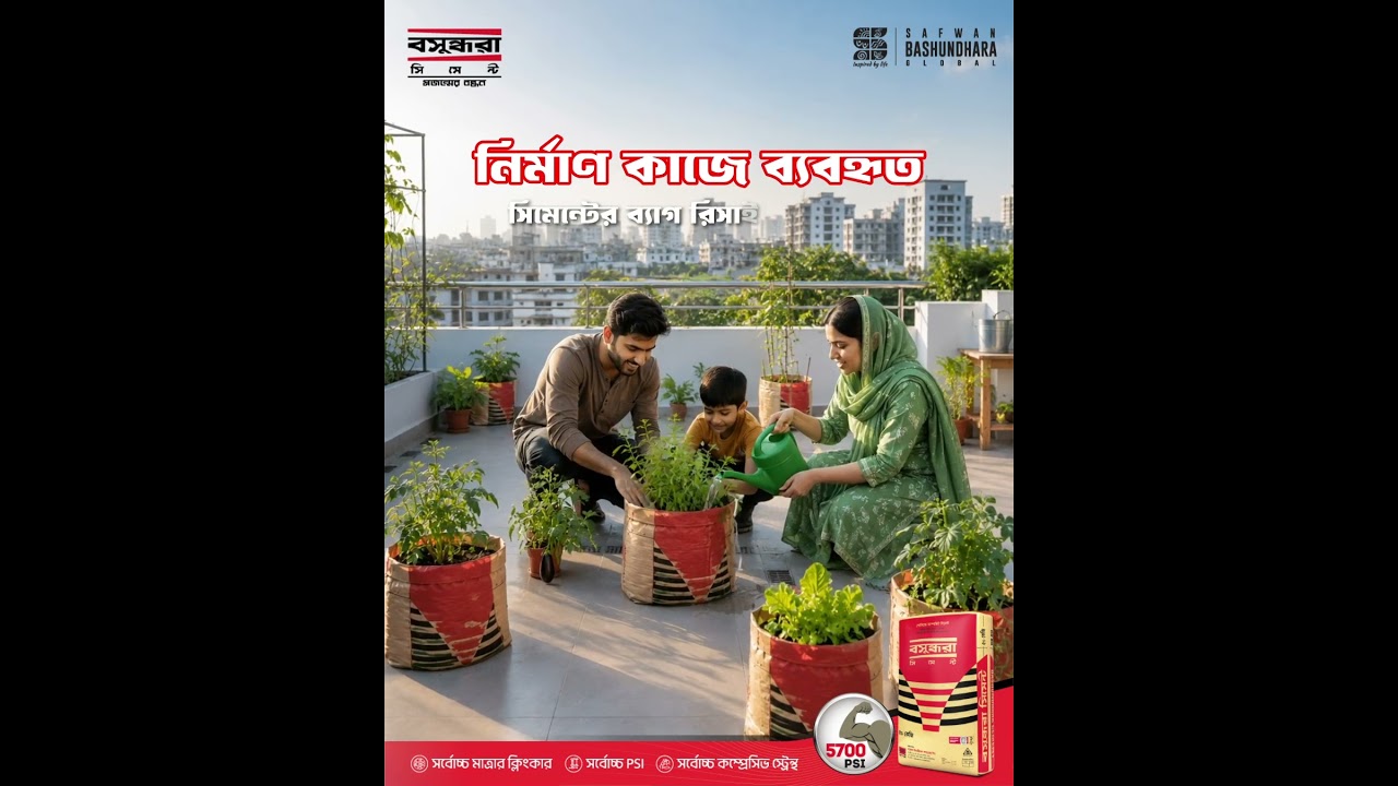 Bashundhara Cement Environment Day AI Brand Video Thumbnail