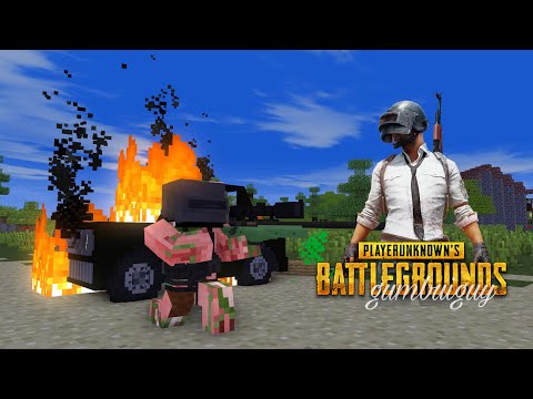 PLAYER UNKNOWN'S BATTLEGROUNDS  CHALLENGE (PUBG)- Minecraft Animation