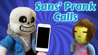 Undertale Plush - Sans Prank Calls!