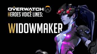 Overwatch - Widowmaker All Voice Lines