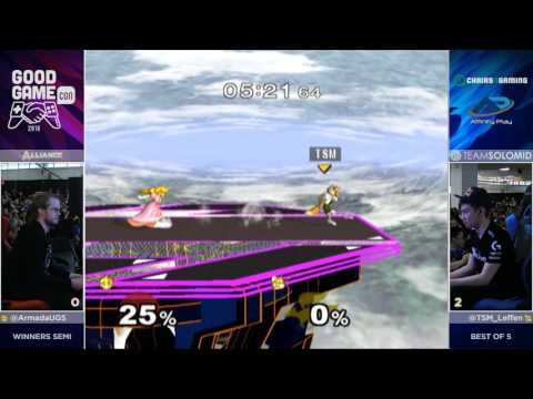 Armada (Fox) vs TSM RB Leffen (Fox) - GOML2016 - Winners Semi Final