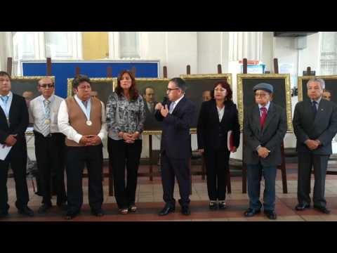 Inauguración de la Exposición Pictórica