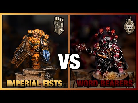 Imperial Fists vs Word Bearers - Horus Heresy 2.0 Battle Report