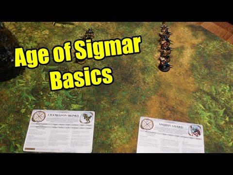How to Play Age of Sigmar 3.0 - Learning the Basics (Warscroll Cards, Fighting, Abilities)
